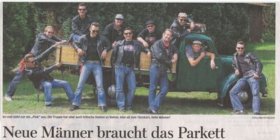 Presseerzeugnis mit Datum