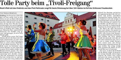 Presseerzeugnis mit Datum