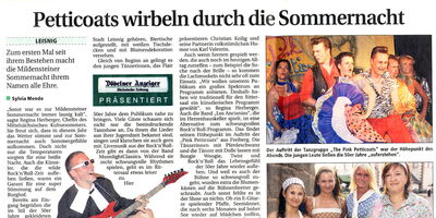 Presseerzeugnis mit Datum