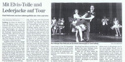 Presseerzeugnis mit Datum