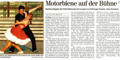 Presseerzeugnis mit Datum