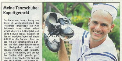 Presseerzeugnis mit Datum